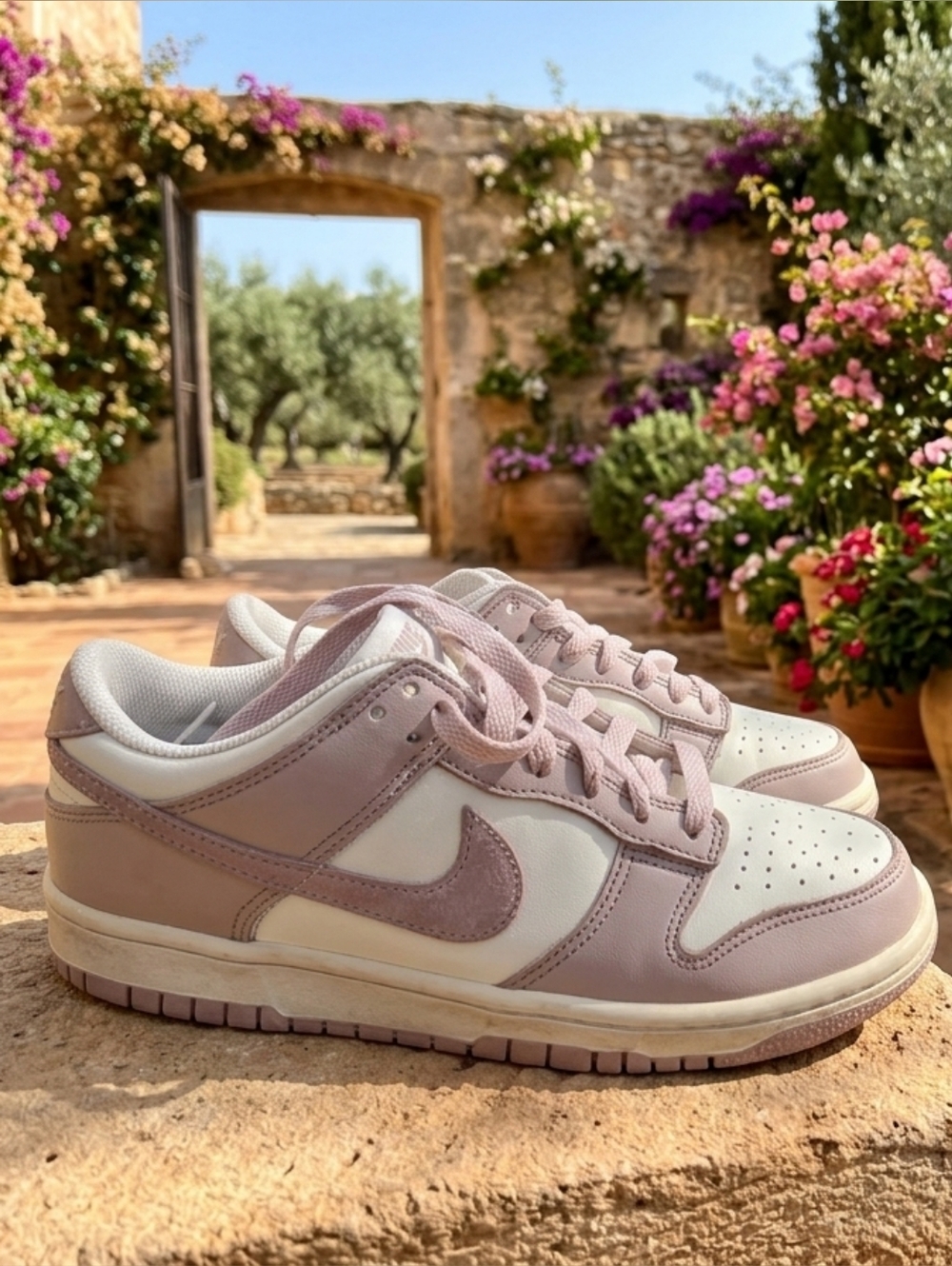 Nike Dunk Low GS Particle Rose Sail Pink - Size 6Y